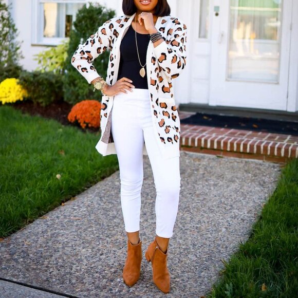 SPANX Jean-ish Ankle Leggings White size L Preppy Resortwear - Picture 7 of 16